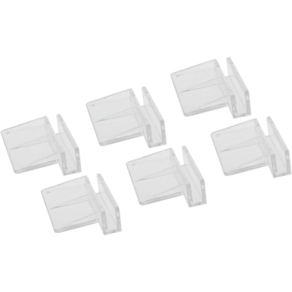 20pcs Aquarium Accessories Kickstand Accessories for Fish Tank Clips Fish Tank Glass Lid Clips Fish Tank Lid Clips Pallet Bracket Glass Cover Aquarium Bracket Fish Tank Bracket