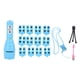 thumbnail image 1 of Linterna de mano con música LED, proyector de luz con 12 patrones para fiesta, Navidad, Halloween, azul, 1 of 14