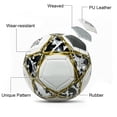thumbnail image 3 of Balón de Fútbol Abaji Talla 5 Cuero PU para Entrenamiento Interior y Exterior, 3 of 8