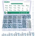 thumbnail image 1 of Surtido de accesorios de engrase OURU 240 piezas SAE y Metric Zerk, 1 of 8