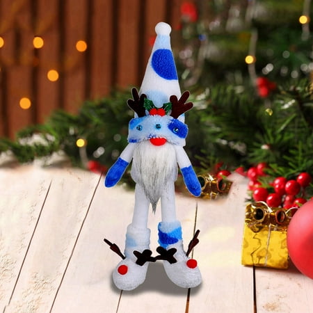 

Hot Sale Christmas Deer Long Legged Doll Hat Doll Restaurant Christmas Decoration Desktop Ornaments Christmas Decorations
