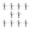 Silver, variant on Lerpwige DIY Fishing Lures Spin Topwater Fishing Lures Fly Propeller Spinnerbait