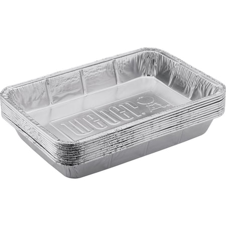 1 Pc Weber Large Aluminum Drip Pan (10-Pack)