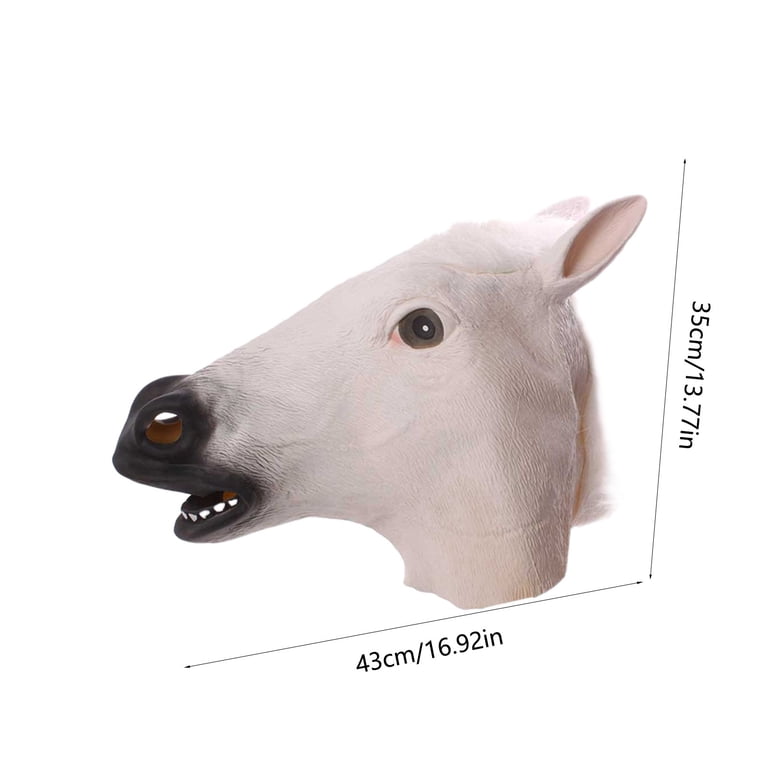 Halloween COS Mask Horse Head Mask – Grandado