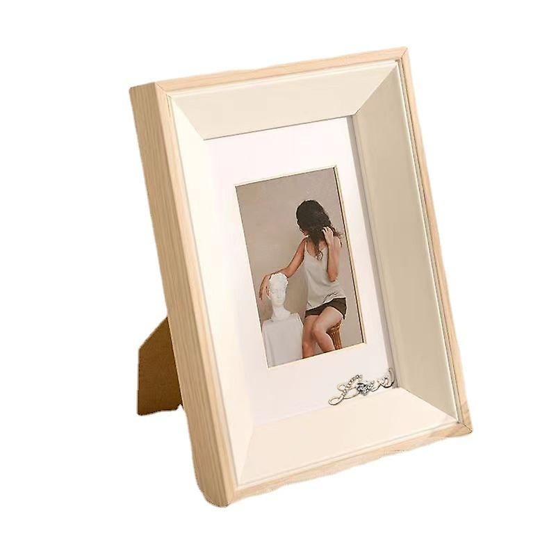 12 x 17 cm photo frame Nordic swing table photo frame 6 inch minimalist wooden photo frame Walmart