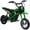 Green 307, variant on Electric Dirt Bike with Twist Grip Throttle, 24V 350W Off-Road Motorcycle for Teens, Up to 15 MPH with Brake, Music Horn, Rear Suspension, Green