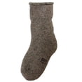 thumbnail image 2 of Lian LifeStyle Children's 1 Pair Wool Socks Plain Color 6M-12M (Grey), 2 of 3