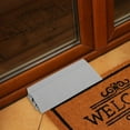thumbnail image 4 of Raindrops Tapis de Transition Noir pour Fauteuils Roulants et Portes de Garage avec 2 Rampes de Porte Coulissantes, 4 of 8