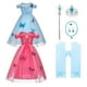 thumbnail image 2 of Vestido de princesa para niños, vestido de Cosplay de Cenicienta, fiesta de Halloween para niña, disfraz de mariposa elegante, traje de Carnaval para niños, Dress7-8T --140 Gao Jinjia LED, 2 of 2