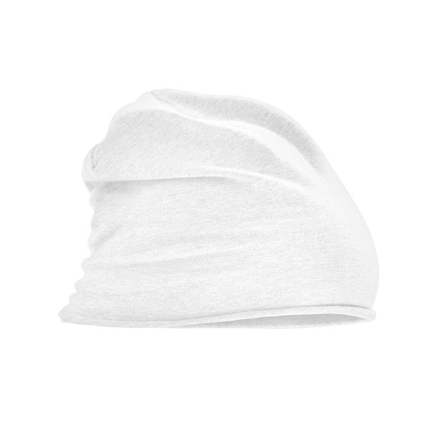 Beechfield - Gorro Beanie de Jersey para Adultos Unisex (Blanco)