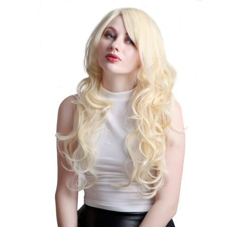 HDE Long Wavy Blonde Hairstyle Wig