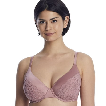 

REVEAL Rosewood The Perfect Underwire Demi Lace Bra US 40B UK 40B NWOT