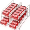 thumbnail image 1 of Dispensador de latas de bebidas Simple Houseware blanco, paquete de 2, 1 of 6