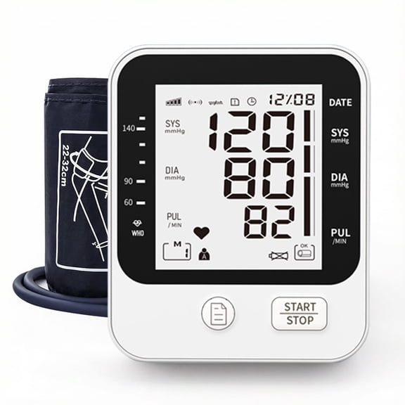 Blood Pressure Monitor, Digital BP Machine with 2x99 Reading Memory, High Automatic Blood Pressure Monitors Cuff(8.7""-16.5"") for Home Use