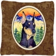 thumbnail image 1 of Carolines Treasures SS8658PW1414 Doberman Decorative Fabric Pillow, 1 of 4