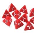 thumbnail image 3 of Bunblic 5-10pack 10pcs Fun D4 Polyhedral Digital Dice for Table Game Role Play Toys 5 Pcs, 3 of 6