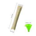 thumbnail image 2 of 100pcs/Pack Plastic Sicles Freezer Bags Ice Cream  Making Mould DIY Yogurt Summer Drinks With Funnel, 2 of 6