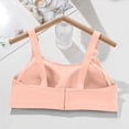thumbnail image 4 of Einccm Women's Wireless Everyday Bra, Soft Thin Molded Cup Comfort Underwear, Nylon Spandex Stretch, Casual Daily Wear, 4 of 8