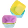 thumbnail image 1 of 6 Pcs Mini Muffin Pan Paper Cups Cake Baking Mold/cake Lining, 1 of 6