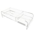 Wuzstar Acrylic Monitor Stand 2 Tier Computer Monitor Stand Riser With wuzstar-acrylic-monitor-stand-2-tier-computer-monitor-stand-riser-with