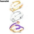 thumbnail image 2 of Medical Enamel Stethoscope Ring with Crystal Luxury Medicine Jewelry for Doctor Nurse Rings Size 7-9 A3-R018-S 9, 2 of 6