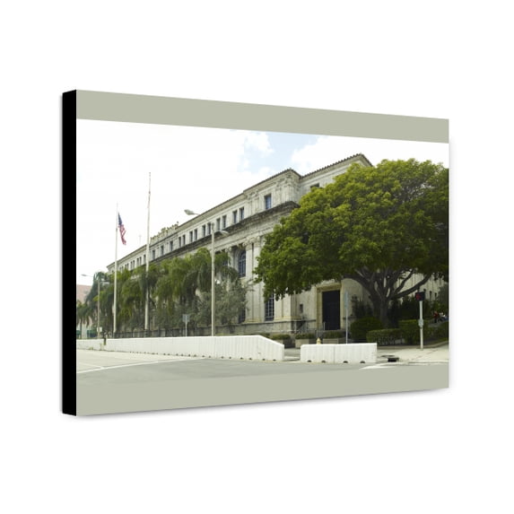 Canvas Print: Exterior, David W. Dyer Federal Building And U.S. Courthouse