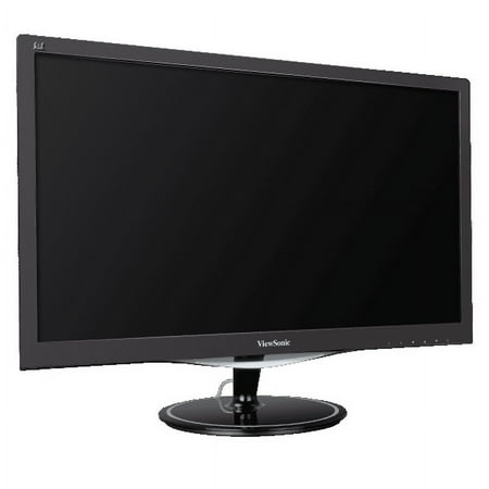 ViewSonic - 23.6" LED HD FreeSync Monitor (DVI, DisplayPort, HDMI, VGA) - Black
