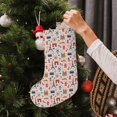 thumbnail image 5 of Sikiie Paris Christmas Stockings,18 Inches Christmas Stockings Xmas Hanging Stockings for Family Christmas Decorations & Gifts, 5 of 7