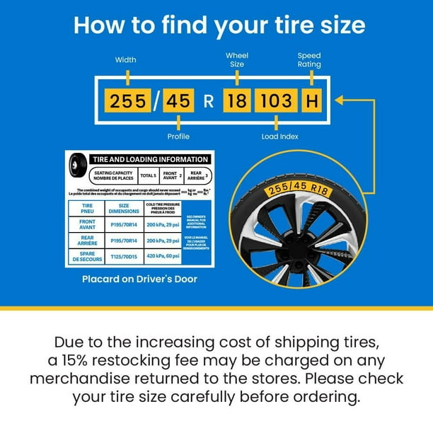 TRIANGLE EFFEX SPORT TH202 225/45R18XL 95Y Tire - Walmart.ca