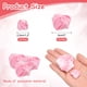 thumbnail image 2 of 20pcs 2Tamaños Rosas de Cinta de Satén 2.5cm/5cm Flores de Rosa Artificial de Tela para Manualidades DIY (Rosa Claro), 2 of 5