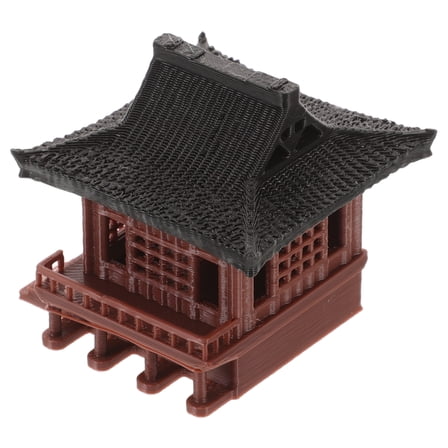 unbranded Landscaping Pavilion Statue Aquarium Adornment Fish Tank Landscaping Ornament