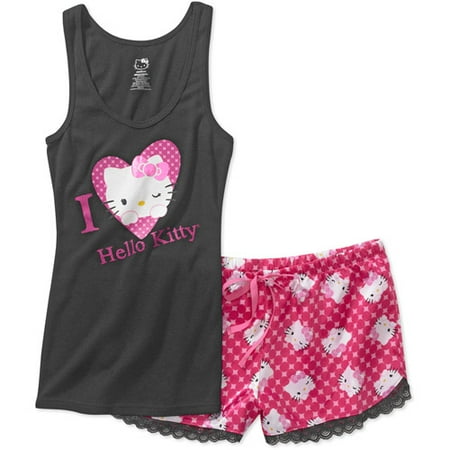 Hello Kitty - Juniors Tank and Boxers Sleep Set