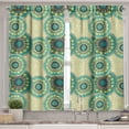 thumbnail image 2 of Ambesonne Mandala Valance & Curtain, Moroccan Motifs, 55"x36", Multicolor, 2 of 6