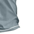 thumbnail image 4 of YLSDY Casual Henley Shirts for Men Short Sleeve Quarter Button Blouse Lightweight Work Office Tops Breathable Business Tee Blue S, 4 of 6