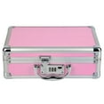 thumbnail image 1 of Cerradura de Medicamentos Grande, Caja de Seguridad para Medicamentos de Aleación de Aluminio para el Hogar y Viajes, Caja de Seguridad para Medicamentos, Medicina y Dinero, Rosa, 1 of 7