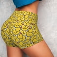 thumbnail image 4 of Uemuo Duck1 Pattern Women Workout Impact Shorts Scrunch Butt Lifting Gym Shorts Seamless Booty Biker Shorts-X-Large, 4 of 8