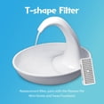thumbnail image 3 of Fuente de agua para mascotas Pioneer Pet Swan 2,4 L con diseño de grifo, 3 of 5
