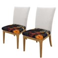 thumbnail image 2 of KLL Starry Night Cat Guitarist Pattern Seat Covers for Dining Room Chairs,Washable Chair Seat Chair Covers Seat Protector-Two Pieces, 2 of 7