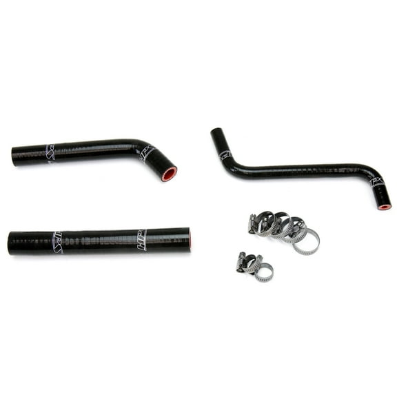 HPS Black Reinforced Silicone Radiator Hose Kit for Honda 04-09 TRX450R