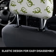 thumbnail image 6 of 2 PCS Car Headrest Cover, Cartoon Cute Lizard Gecko Green_B Soft Car Seat Head Rest Cover Protector Interior Car Accessories Seat Covers for Cars Truck Auto Only Covers, 6 of 8