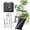 Black, variant on Solar Drip Irrigation System With Usb Charging  Indoor Outdoor Plant Watering Devices For 15 Potted Plants Automatic Ip44 Waterproof 2200mah Garden Farm Greenhouse(green)