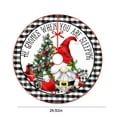 thumbnail image 3 of 48 Inch Christmas Tree Skirt with Snowflake Pattern Soft Xmas Holiday Reindeer Design for Gift Display & Festive Home Decor, 3 of 8