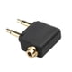 thumbnail image 1 of Adaptador de audio Jack de 3,5 mm Convertidor de audio para auriculares de viaje en avión (1 pieza) WDOplteas  Para estrenar, 1 of 6