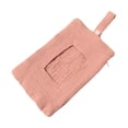 thumbnail image 1 of Sac Distributeur Matelassé Floral pour Lingettes pour Bébé - Pochette à Couches Portable avec Lanière pour Poussette, Sac pour Maman - Porte-Lingettes Humides Réutilisable et Rechargeable pour Voyage, Randonnée, 1 of 8