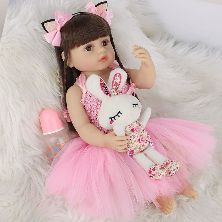 Girl Doll Cheap Real Reborn Silicone Babies Alive Doll Toy 22 Inch Bebe  Reborn Dolls - China Silicone Baby Doll and Adorable Baby Dolls price