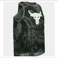 thumbnail image 2 of Under Armour Women's Project Rock Aloha Camo Tank Top Black Size XS, 2 of 2