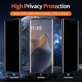 thumbnail image 2 of Protector de pantalla de privacidad MikoYi para Motorola Edge 60 Fusion, 2 of 8