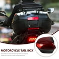 thumbnail image 2 of 1 Set of Multipurpose Motorcycle Storage Box Helmet Storage Box Motorcycle Backseat Box, 2 of 9