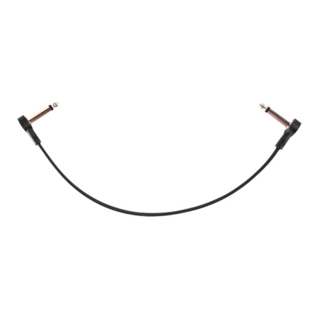 Cable de guitarra, pedal de efectos, conexión de audio plana, material de PVC para una instalación que ahorra espacio para músicos y amantes de la mús