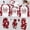 A, variant on Lvotionpl 2026 Family Matching Christmas Pajamas Set, Christmas PJs for Men Women s, Long Sleeve Tops and Pants, Holiday Family Sleepwear, Xmas Pajama Sets